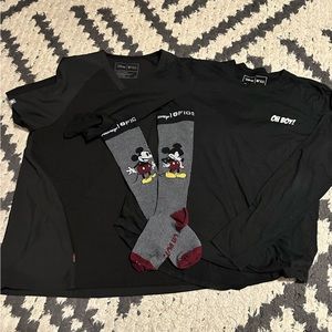 Figs Disney Mickey Mouse Shirts and Socks